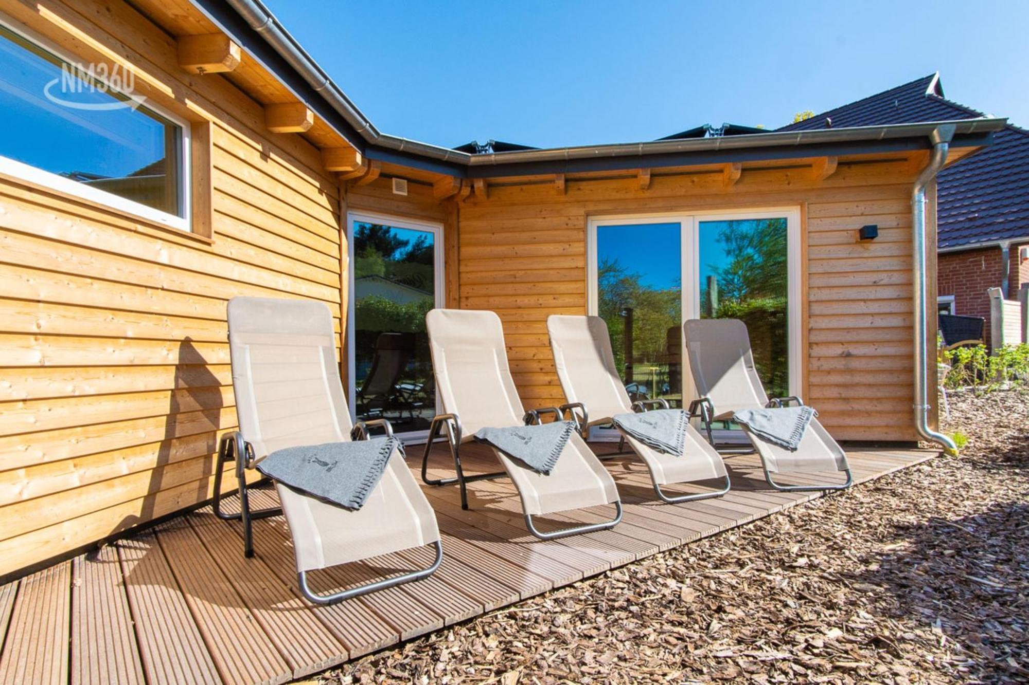 Traumhaftes Appartement Mit Balkon - Odins Blick Wohnung 6 - Mit Privatstrand, Sauna Lobbe Exterior photo
